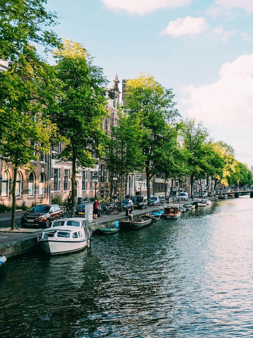 Amsterdam canal houses